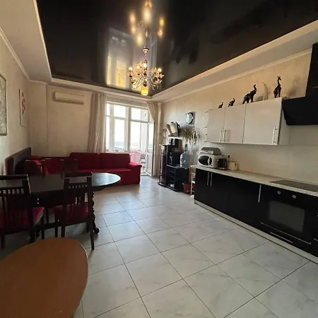 в одессе с панорамным видом на и море Apartment *