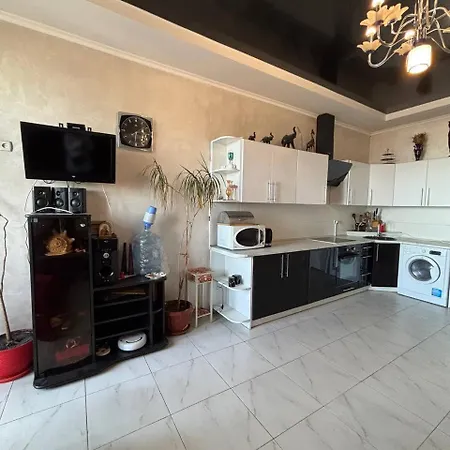 в одессе с панорамным видом на и море Apartment Odesa